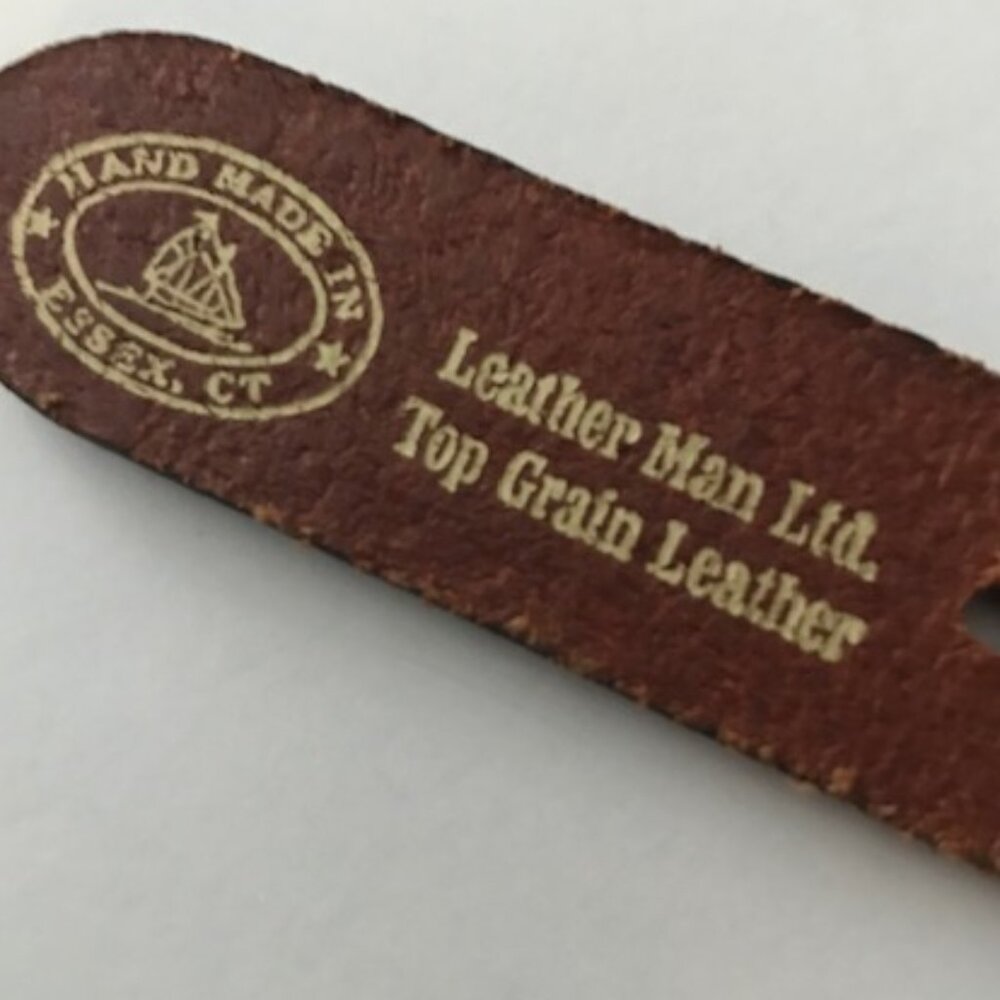 Men's Casual Belt with Golf Motif Size 42